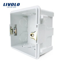 Caja de montaje interno estándar de Reino Unido para materiales plásticos de 83 mm * 83 mm para Interruptor de luz de pared estándar de 86 mm * 86 mm